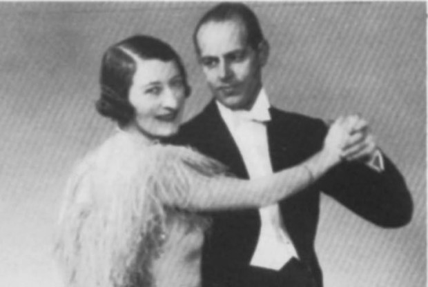 Josephine Bradley dancing with Frank Ford